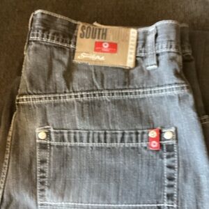 South Pole Light Gray Denim Pants